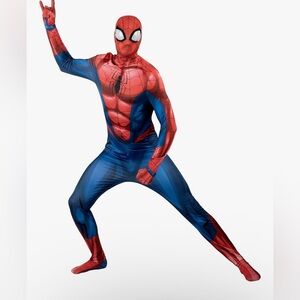 MARVEL Spider-Man Official Adult Deluxe Zentai Halloween Costume